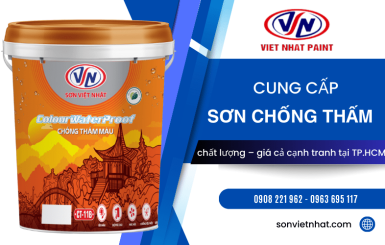 Địa chỉ cung cấp sơn chống thấm chất lượng - giá cả cạnh tranh tại TP.HCM